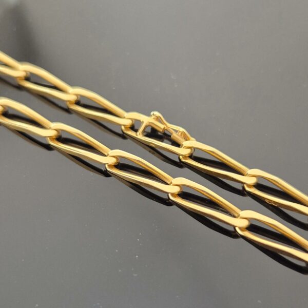 Collier Maille Cheval Or Jaune