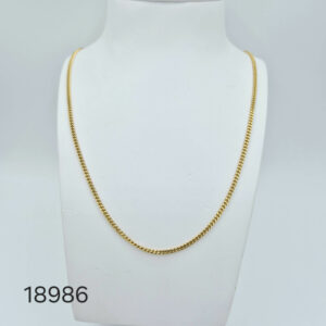 Collier Maille Gourmette Or Jaune