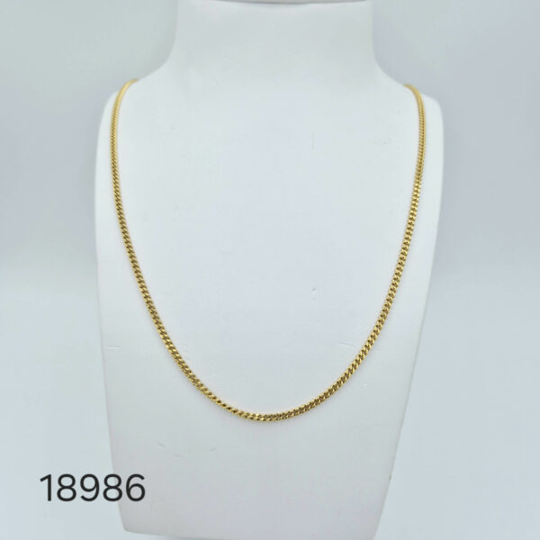 Collier Maille Gourmette Or Jaune