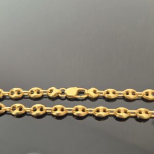 Collier Maille Grain de Café Or Jaune