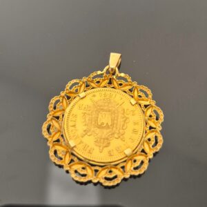 Pendentif Porte Pièce 20 Frs Napoléon