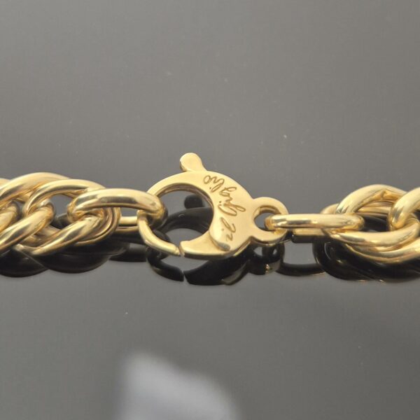 Collier Maille Gourmette Or Jaune 18K