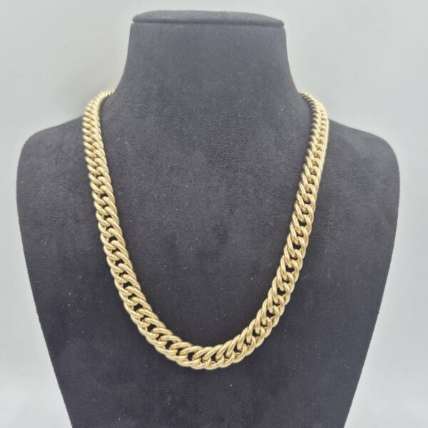 Collier Maille Gourmette Or Jaune 18K