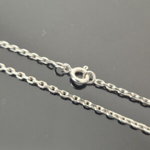 Collier Pendentif Or Blanc Et Diamants