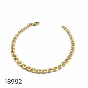 Bracelet Maille Hermes Or Jaune 18K