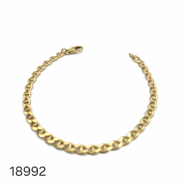 Bracelet Maille Hermes Or Jaune 18K