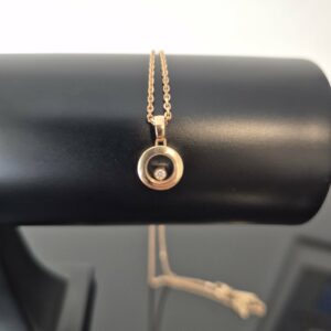 Collier Happy Diamonds Chopard Or Rose