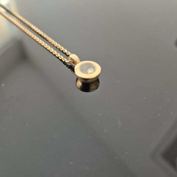 Collier Happy Diamonds Chopard Or Rose
