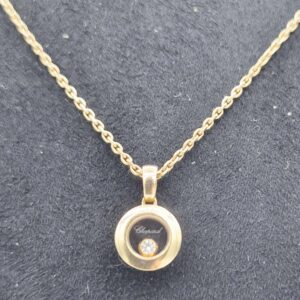 Collier Chopard Happy Diamonds Or Rose