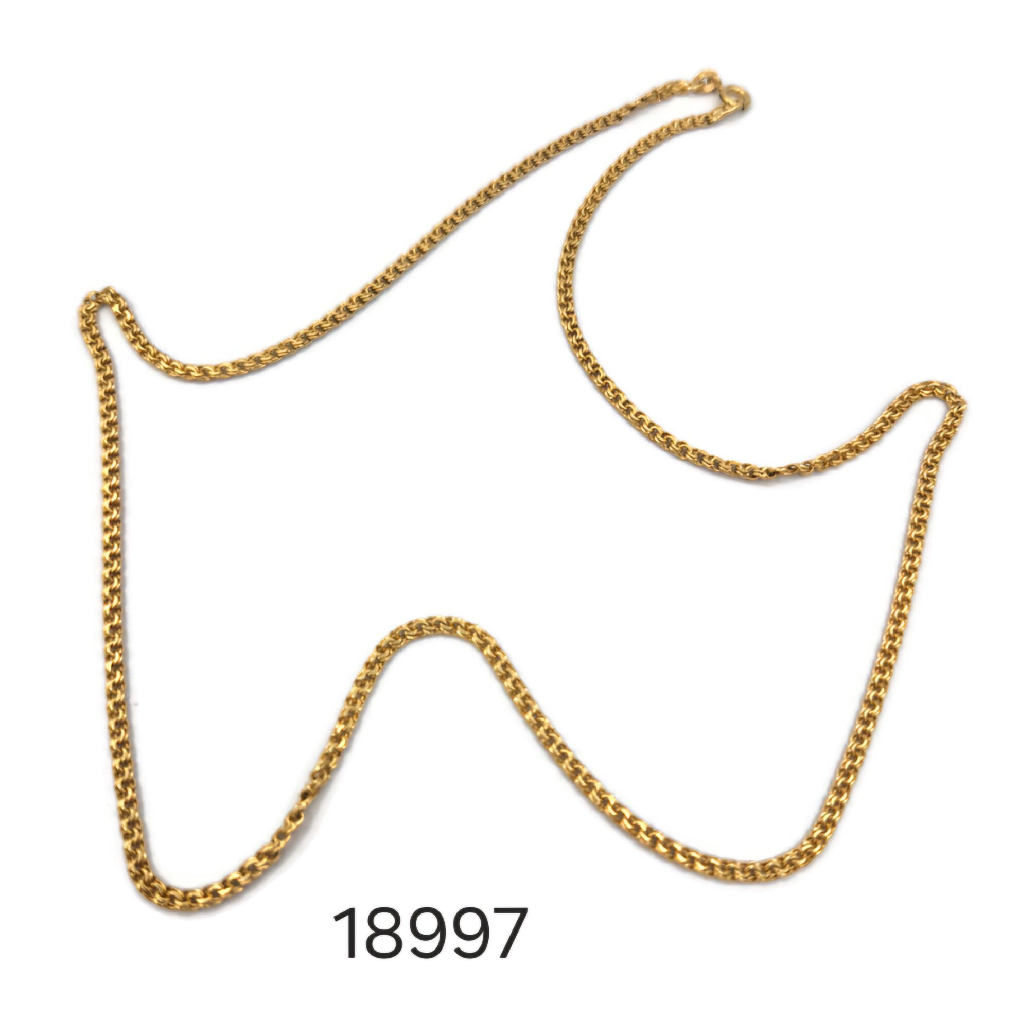 18997 Collier Maille S Double Or Jaune 18K 8 Collier Maille S Double Or Jaune 18K