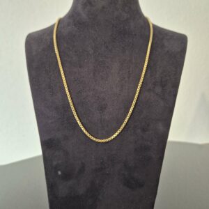 18998 Collier Maille Vénitienne Or Jaune 18K