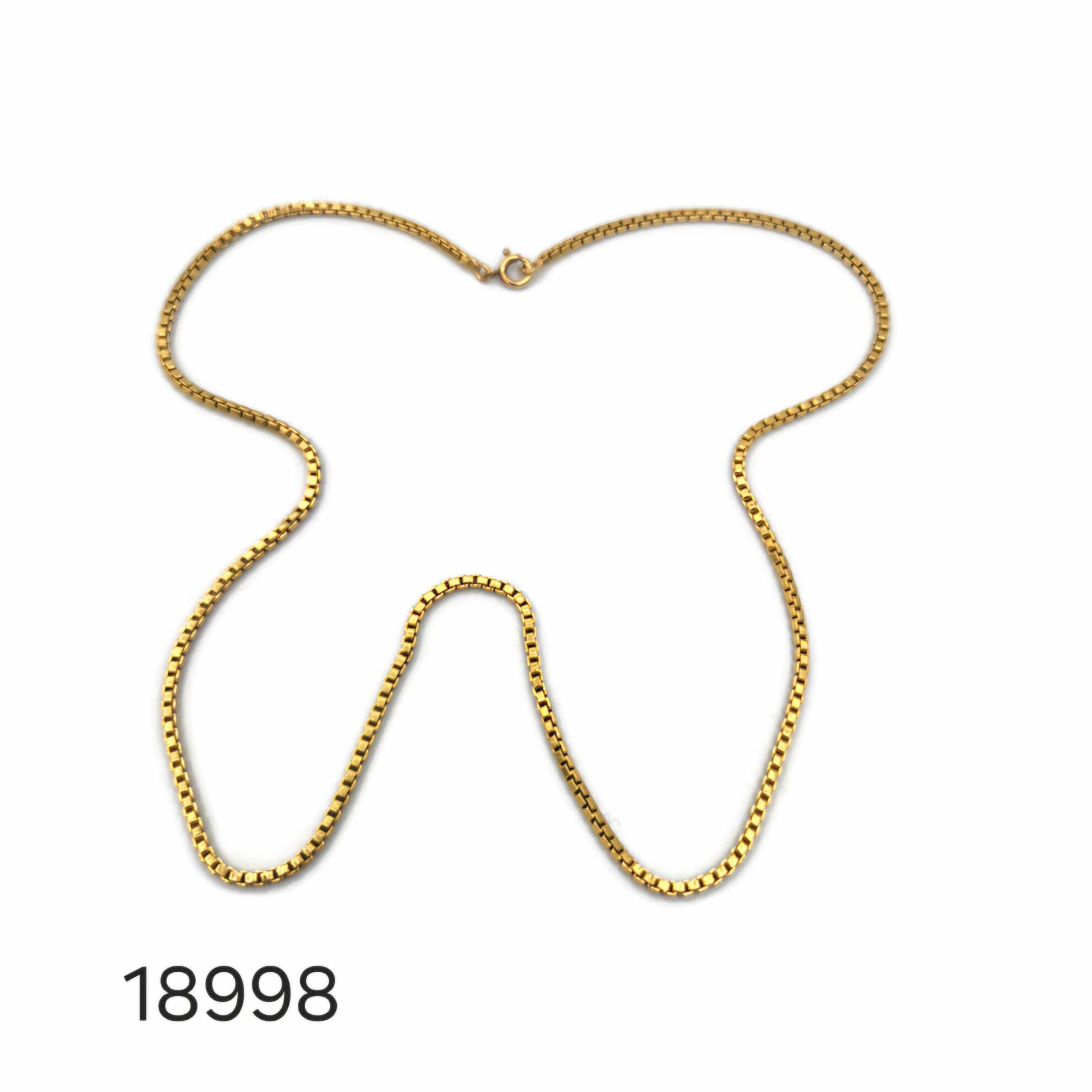 18998 Collier Maille Vénitienne Or Jaune 18K 4-min Collier Maille Vénitienne Or Jaune 18K