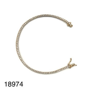 18974 Bracelet Rivière Diamants