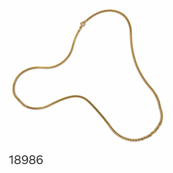 Collier Maille Gourmette Or Jaune 18K