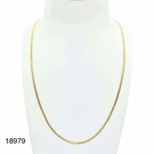 Collier Maille Anglaise Or Jaune 18K