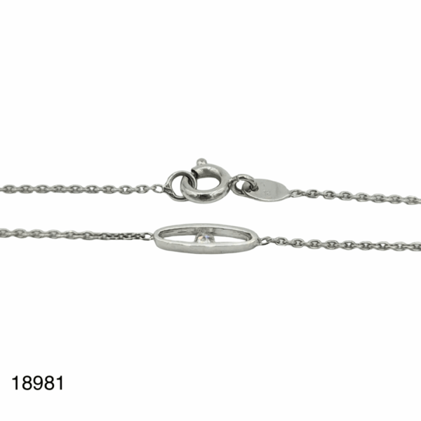 Bracelet Or Blanc Diamant