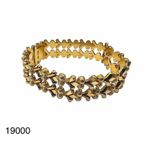 Bracelet Maille Fantaisie Or Jaune 18K
