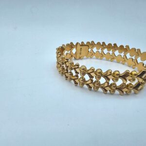 Bracelet Maille Fantaisie Or Jaune 18K