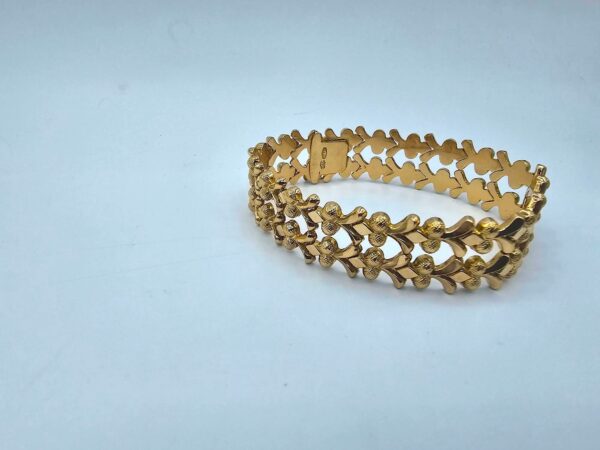 Bracelet Maille Fantaisie Or Jaune 18K
