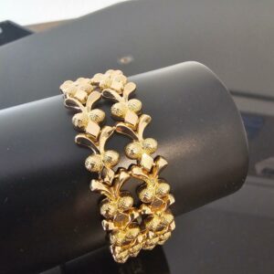 Bracelet Maille Fantaisie Or Jaune 18K