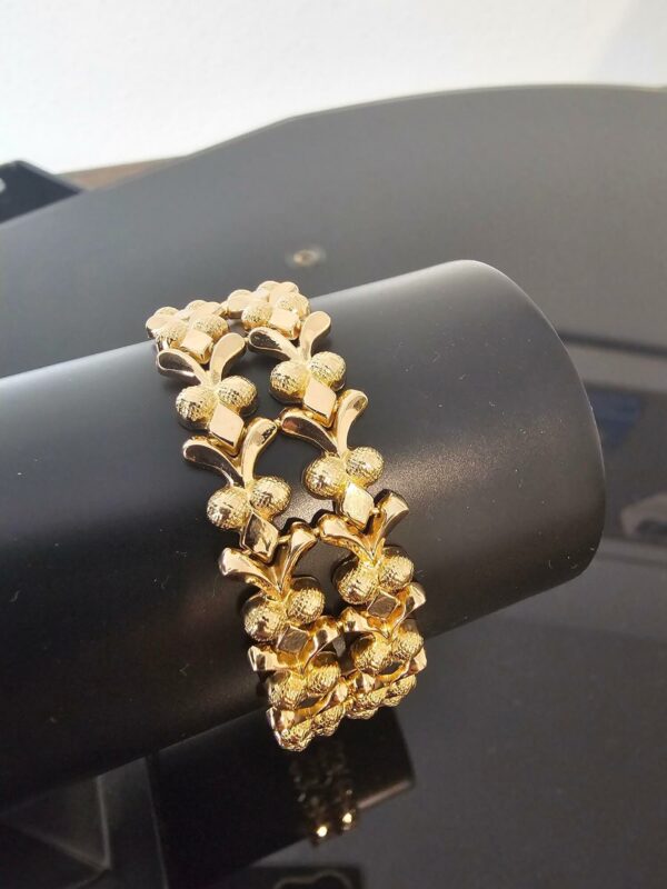 Bracelet Maille Fantaisie Or Jaune 18K