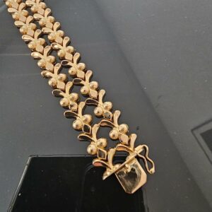 Bracelet Maille Fantaisie Or Jaune 18K