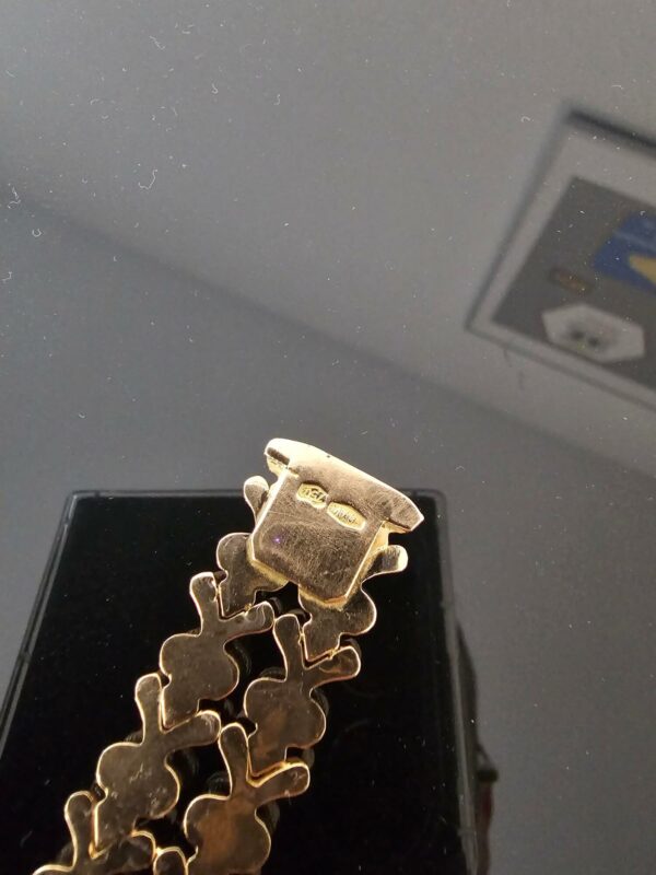 Bracelet Maille Fantaisie Or Jaune 18K