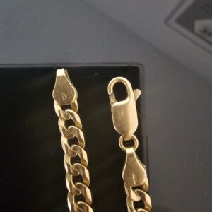Bracelet Gourmette Or Jaune 18K