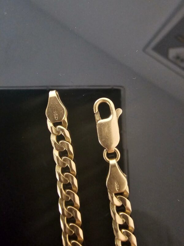 Bracelet Gourmette Or Jaune 18K