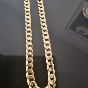 Bracelet Gourmette Or Jaune 18K
