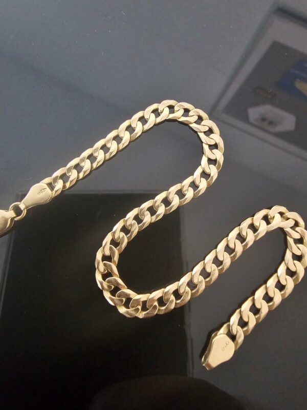 Bracelet Gourmette Or Jaune 18K