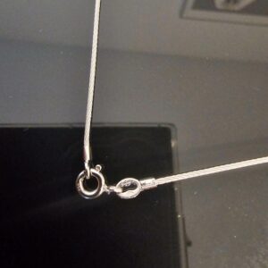 Collier Coeur Or Blanc Pendentif Diamants Torque 18K