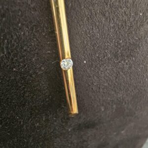 Collier Or Blanc Or Jaune Maille Forçat 18K