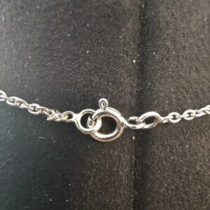 Collier Maille Forçat Or Blanc Or Jaune 18K