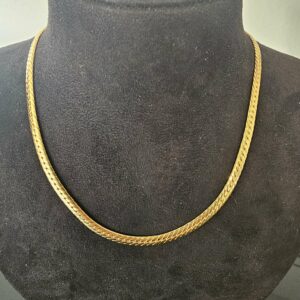 Collier Maille Anglaise Or Jaune