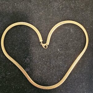 Collier Maille Anglaise Or Jaune 18K