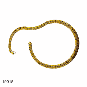 Collier Maille Haricot Or Jaune