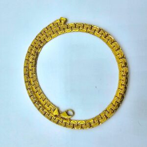 Collier Maille Haricot Or Jaune