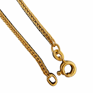 Collier Maille Spiga Or Jaune