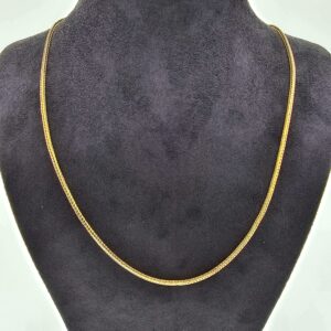 Collier Maille Spiga Or Jaune