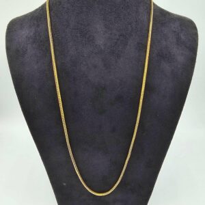 Collier Maille Spiga Or Jaune