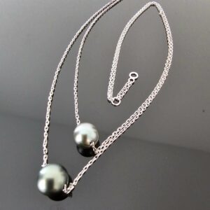 Collier Maille Forçat Perles Tahiti