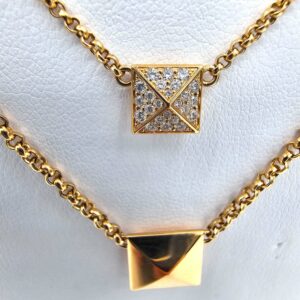 Collier Hermes Or Rose 18K