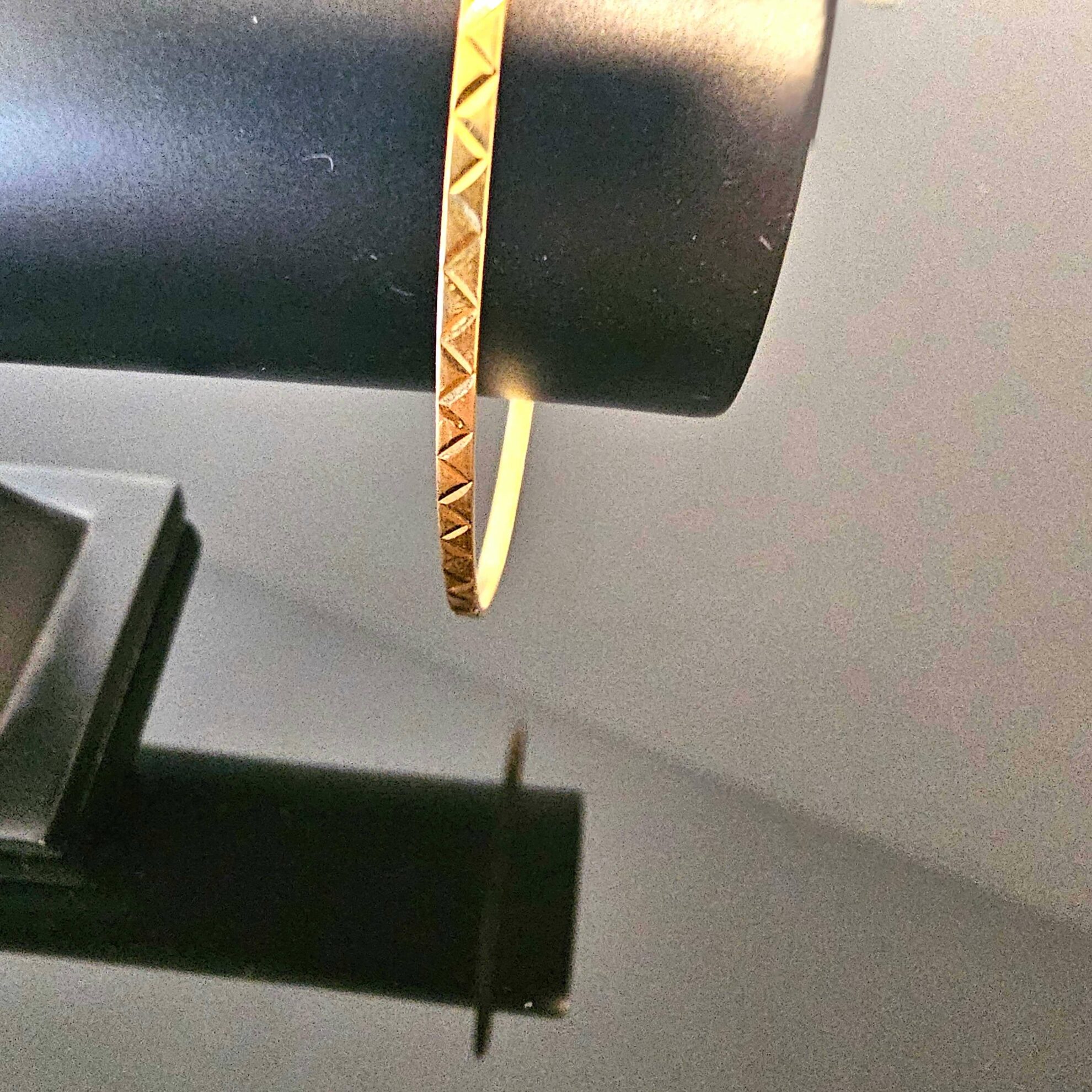 18757 Bracelet Jonc Or Jaune 18K 2 Bracelet Jonc Or Jaune 18K