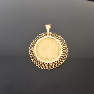 Pendentif Porte Pièce 20 Frs Napoléon