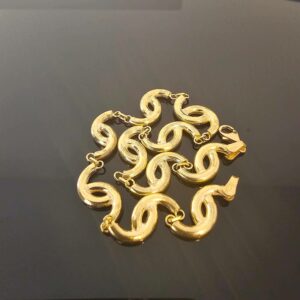 Bracelet Demi Huit Or Jaune 18K