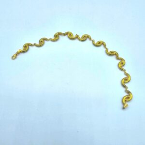 Bracelet Demi Huit Or Jaune 18K