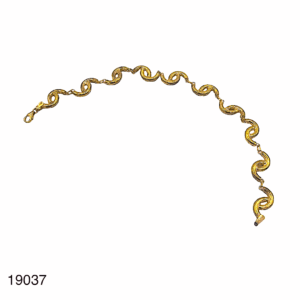 Bracelet Demi Huit Or Jaune 18K