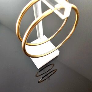 Boucles D'Oreilles Créoles Or Jaune