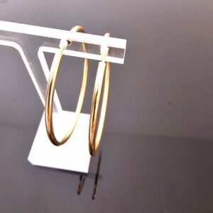 Boucles D'Oreilles Créoles Or Jaune